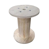 Drewniany bęben na szpulę kablową